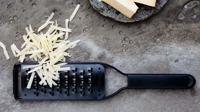 
                    Black sheep extra coarse grater made by Microplane