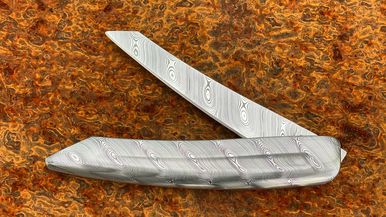 sknife pocket knife full damask – Precision from the watchmaking city of Biel