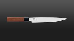 slicing knife, Red Wood slicing knife