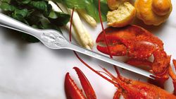 triangle fish, triangle® lobster fork