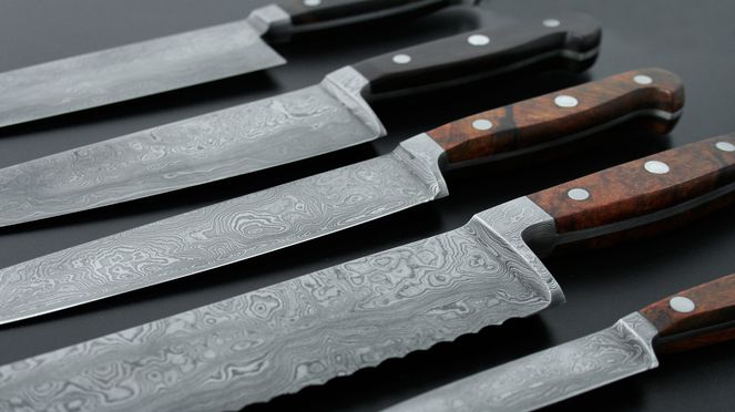 
                    Güde damask knives series