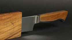 Brot Messer, Caminada Brotmesser mit Holzscheide