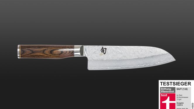 
                    Das Messer Kai ist Testsieger bei der Stiftung Warentest von Fisch, Fleisch und Gemüse.