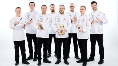 sknife new supplier of the Swiss Culinary National team