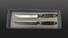 
                    2-piece Eichenlaub steak knife set forged from one piece of stainless chrome vanadium steel