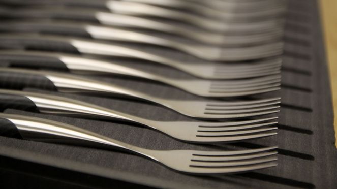 
                    swiss steak fork – serial production
