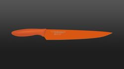 Kai Pure Komachi 2 knives, orange slicing knife