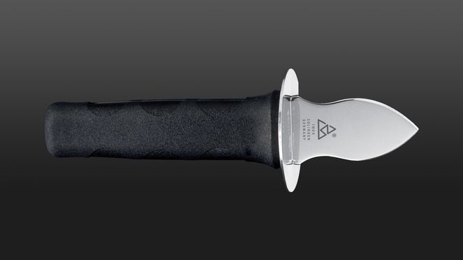 
                    Le couteau à huîtres triangle® en acier inoxydable