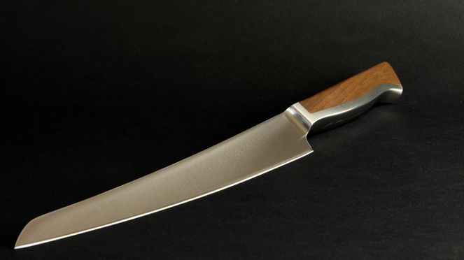 
                    Il coltello per prosciutto Caminada di acciaio di Solingen