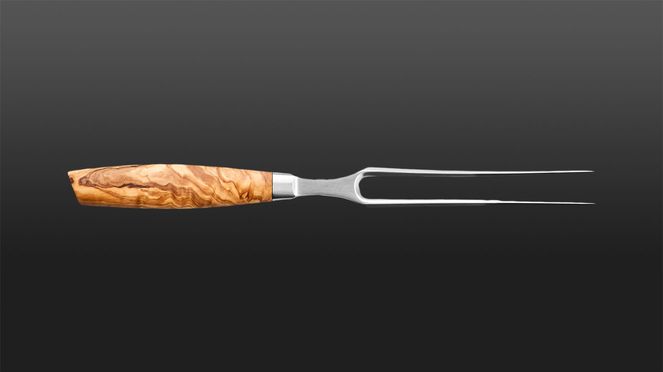 
                    Wok meat fork made in Solingen with a good price/performance ratio