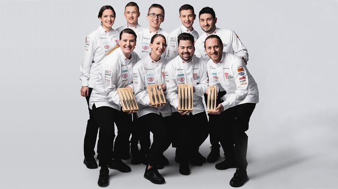 
                    sknife ist seit 2022 Partner der Schweizer Kochnationalmannschaft