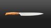 
                    Le manche du couteau à jambon Wok est fabriqué en bois d'olivier veiné