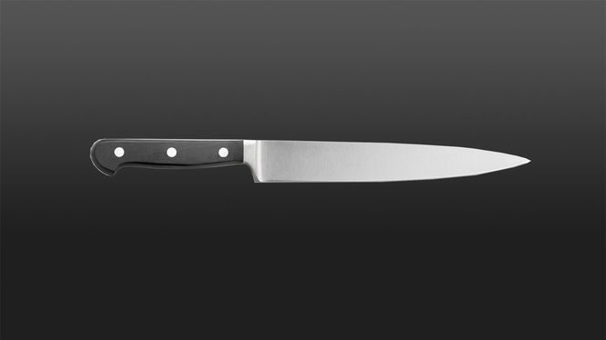 
                    Le manche du couteau à jambon Classic Wok est fabriqué en matière plastique spécial