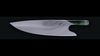 
                    The Knife Jade with blade made of chrome-vanadium-molybdenum knife steel